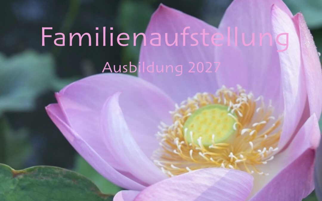 Familienaufstellung Ausbildung 2027